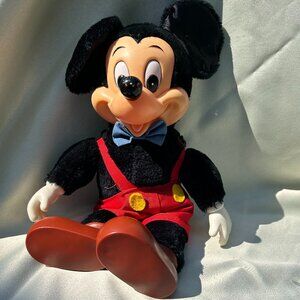 Vintage Mickey Mouse Plush – 16"